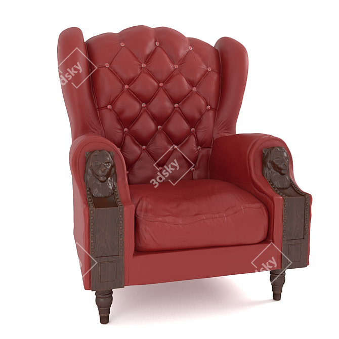 Elevate Your Comfort with the Morpheus Chair 3D model image 1