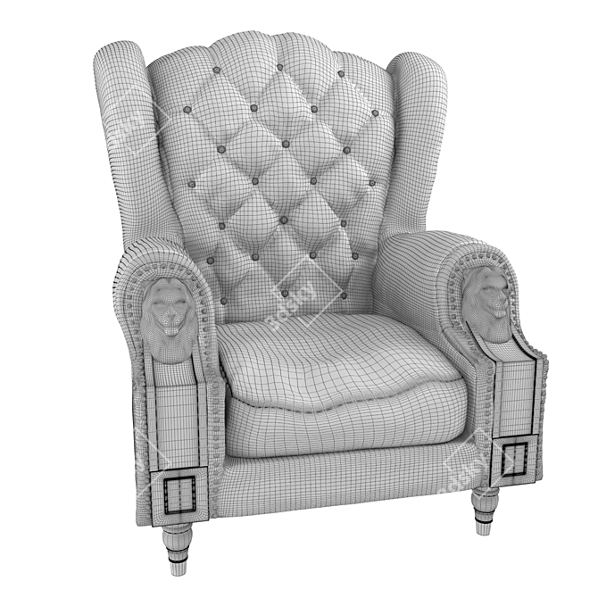 Elevate Your Comfort with the Morpheus Chair 3D model image 2