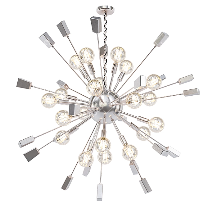 Modern Chandelier Collection 3D model image 2