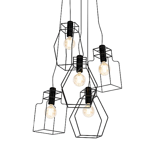 Modern Chandelier Collection 3D model image 4