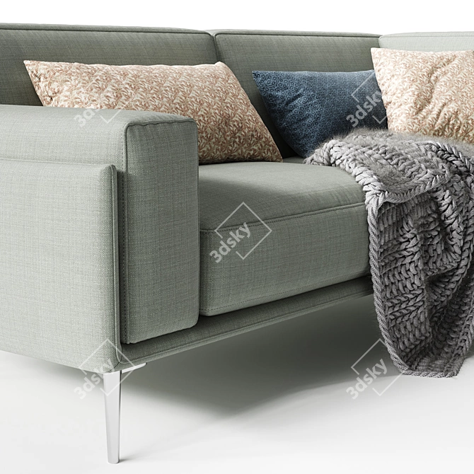 Comfort LIFE Sofa 3D model image 2