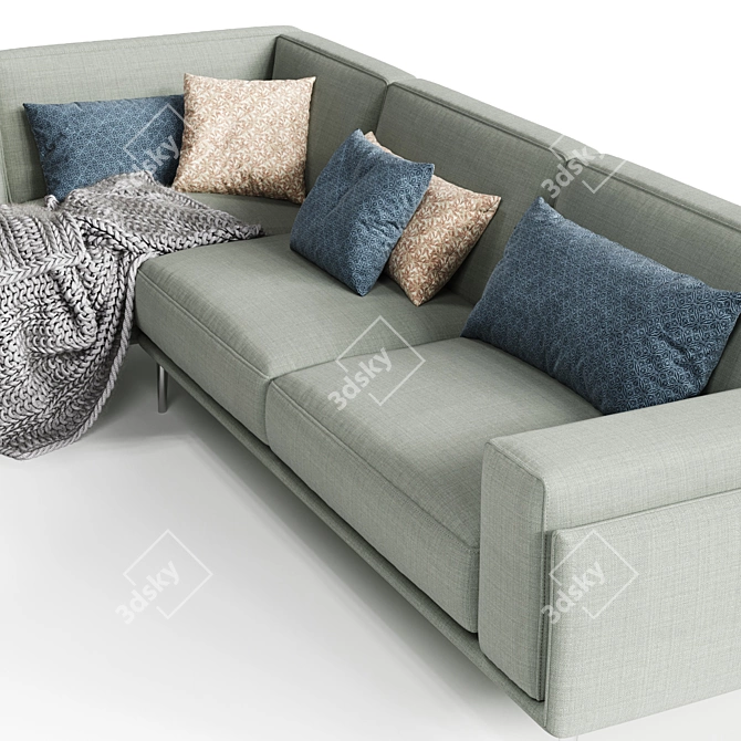 Comfort LIFE Sofa 3D model image 3