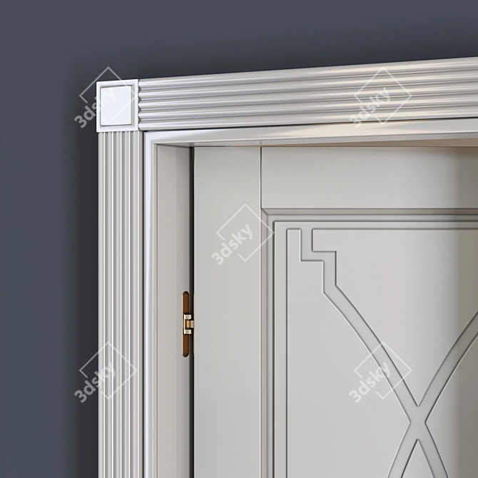 Elegant Classic ITALON Solo Doors 3D model image 3