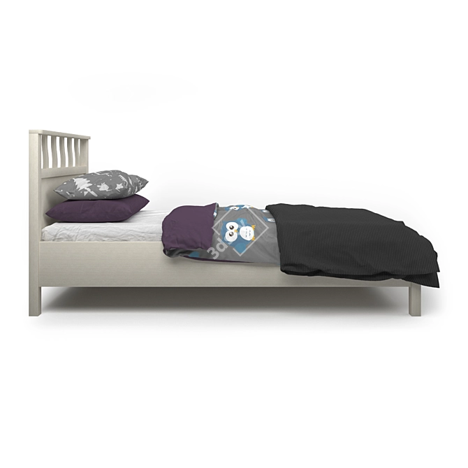 Hoff Sherlock Single Bed 3D model image 11