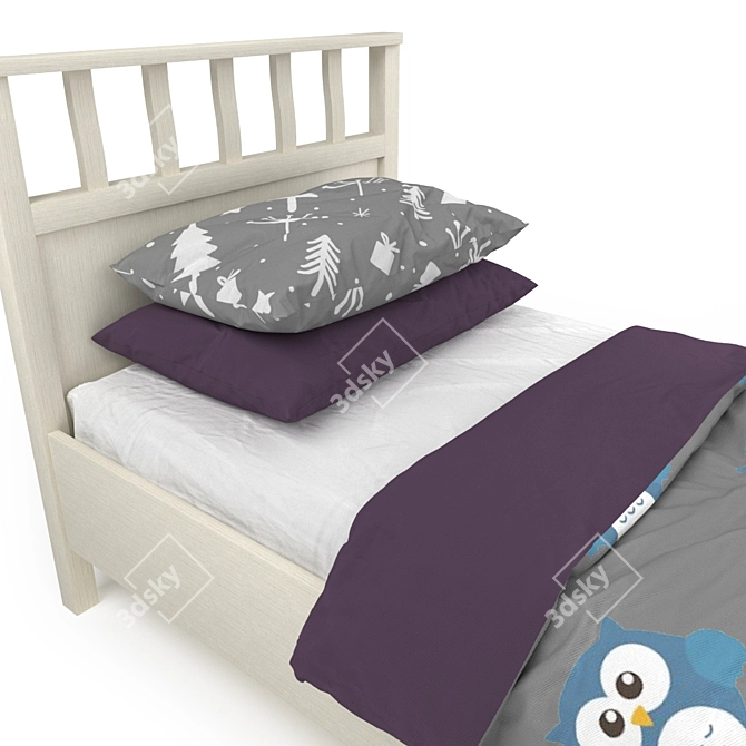 Hoff Sherlock Single Bed 3D model image 12