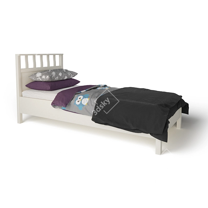 Hoff Sherlock Single Bed 3D model image 16