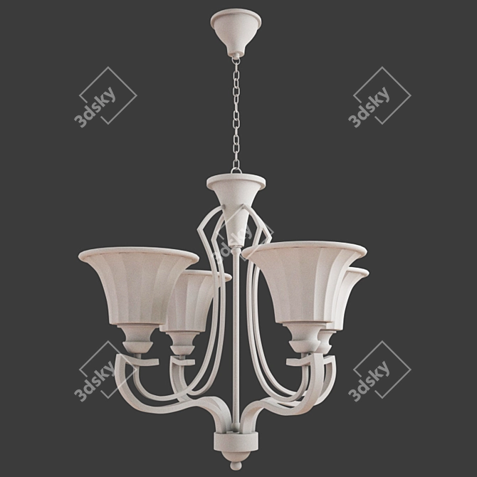 Modern Lighting Fixture 3D model image 2