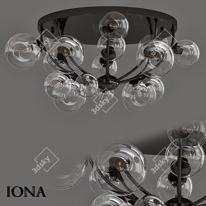 IONA2 Design Lamps - Modern and Versatile 3D model image 1