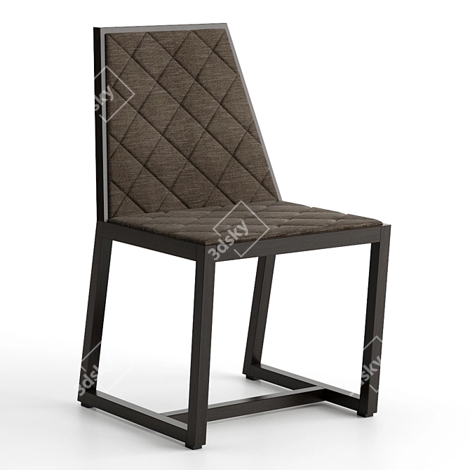 Elegant Potocco Tenso Chairs 3D model image 1