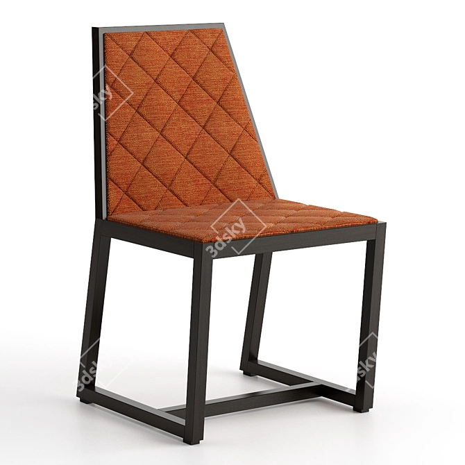 Elegant Potocco Tenso Chairs 3D model image 2