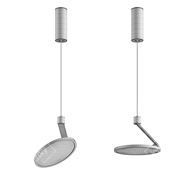 Novotech 358350/358351 LED Pendant Light 3D model image 2