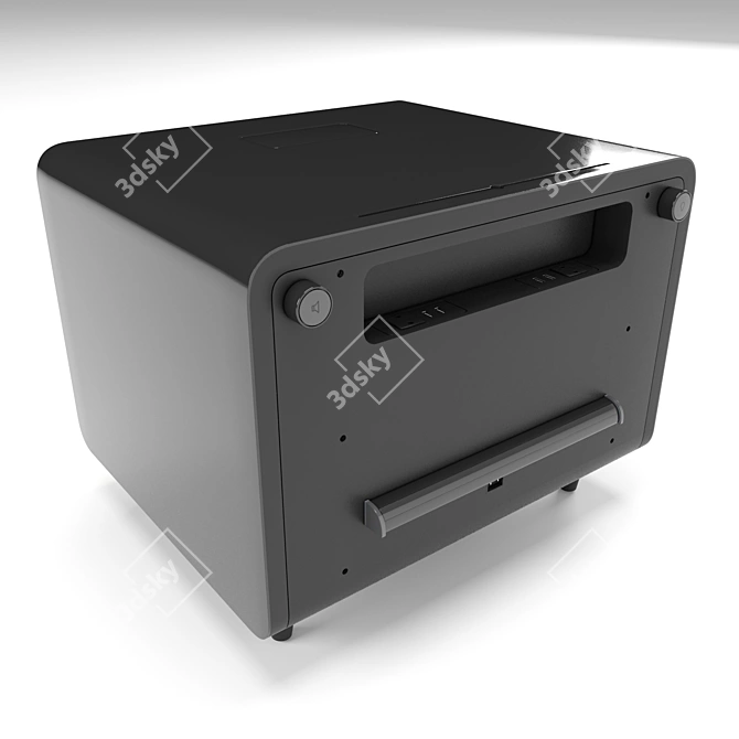 Sobro Smart Side Table: Black Magic 3D model image 4