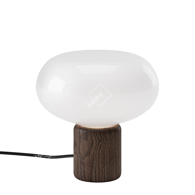 Elegant Scandinavian Table Lamps | Karl-Johan and Kizu by New Works 3D model image 2