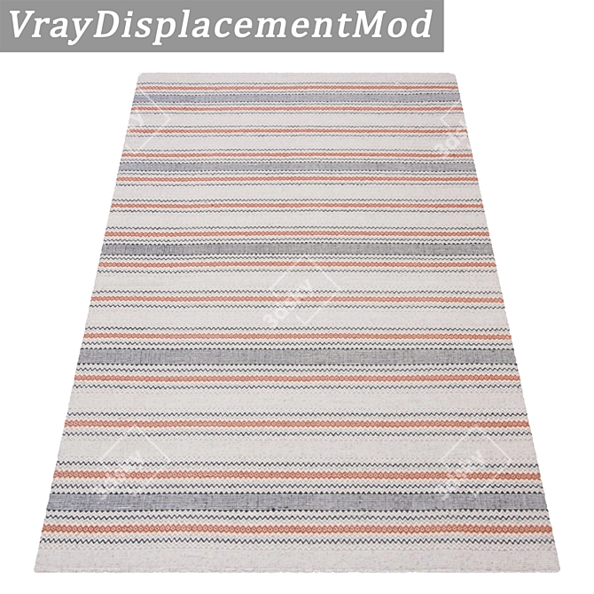 High-Quality Carpet Set (3pcs) 3D model image 3