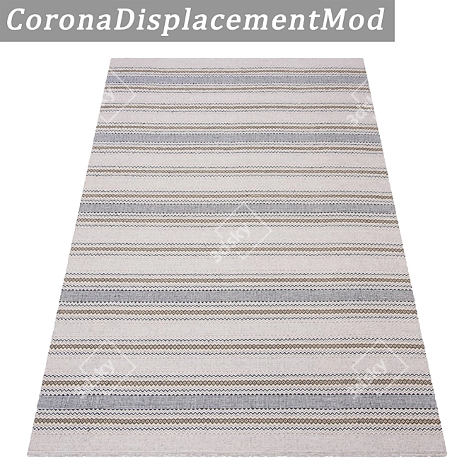 High-Quality Carpet Set (3pcs) 3D model image 4