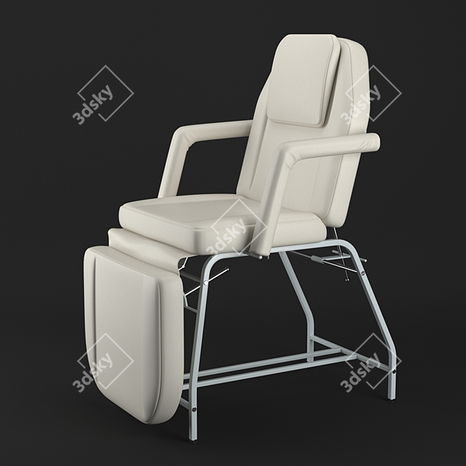 Madison MD-14 Cosmetology Chair: Stylish, Comfortable, and Functional 3D model image 6