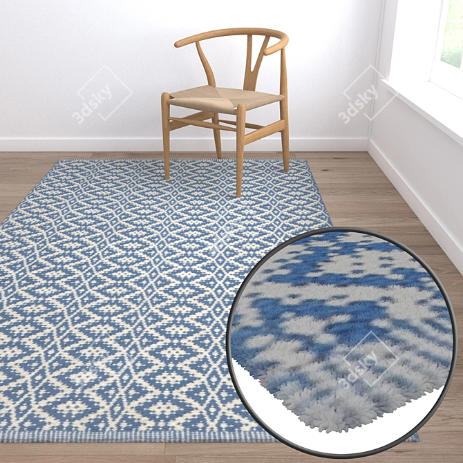 Title: Luxury Carpet Set 3D model image 5