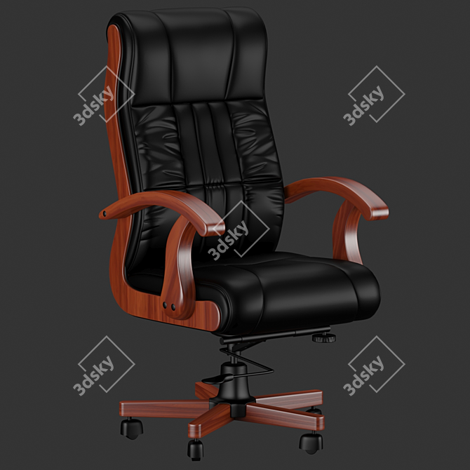  ErgoLux High Back Office Chair 3D model image 1