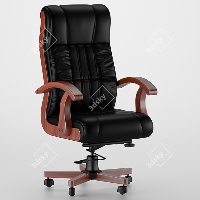  ErgoLux High Back Office Chair 3D model image 5