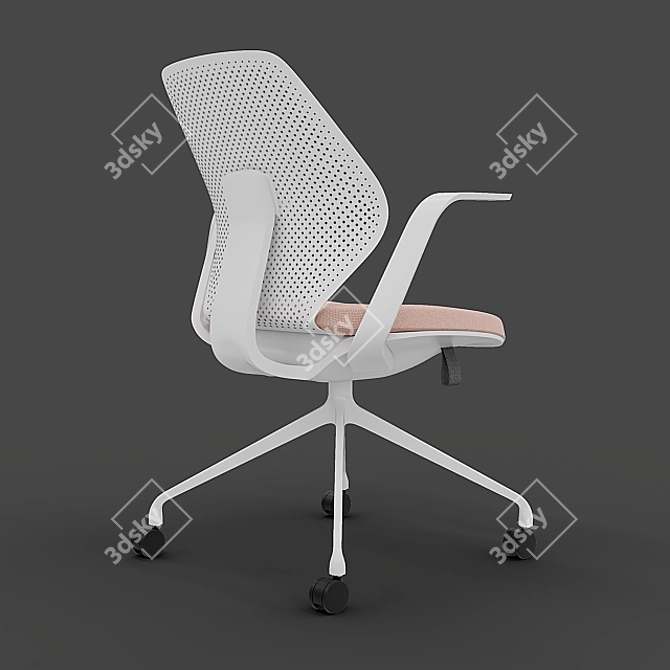 ITOKI QuA - Stylish and Compact Chair 3D model image 8