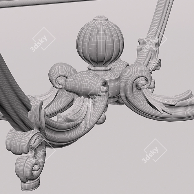 Elegant Roberto Giovannini Coffee Table 3D model image 3