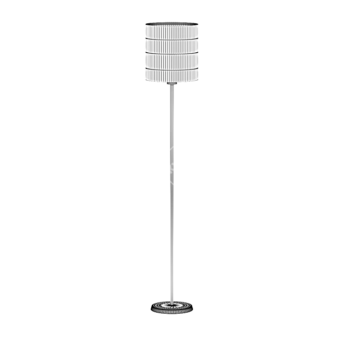 Elegant Cannafesca Floor Lamp 3D model image 2