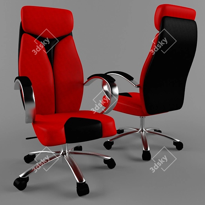 Elevate Your Comfort: Office Computer Chair EKO 522H 3D model image 1