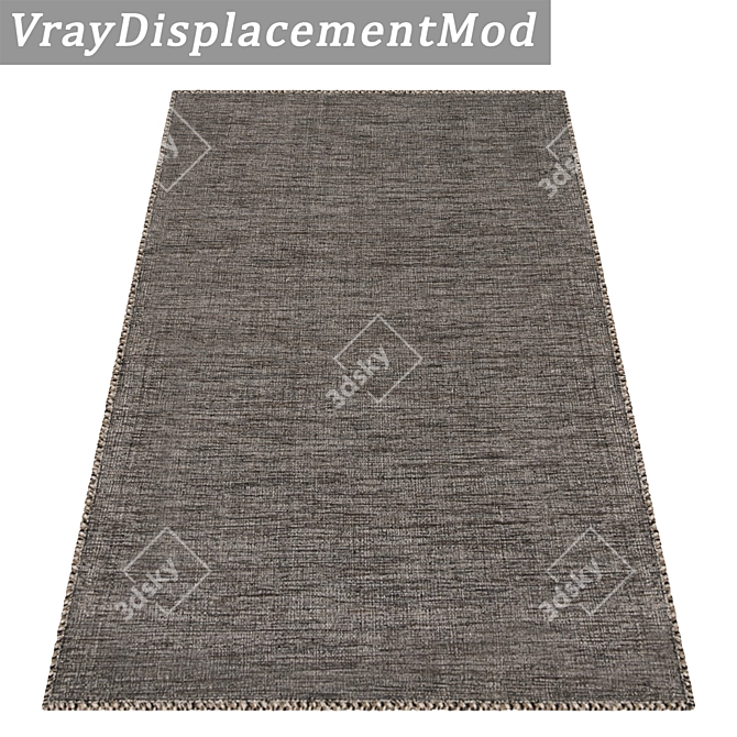 Luxury Carpet Set with High-Quality Textures 3D model image 3