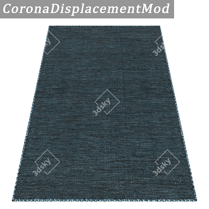 Luxury Carpet Set with High-Quality Textures 3D model image 4