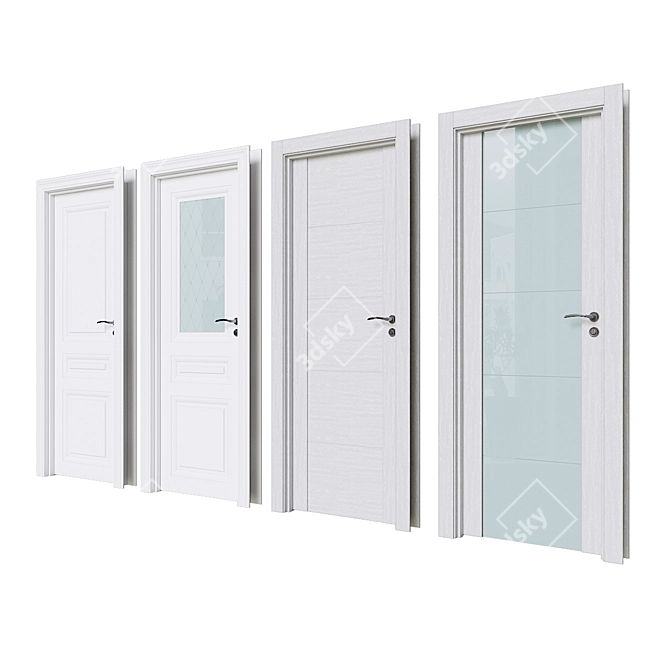 Lerua Merlen Interior Doors 3D model image 1