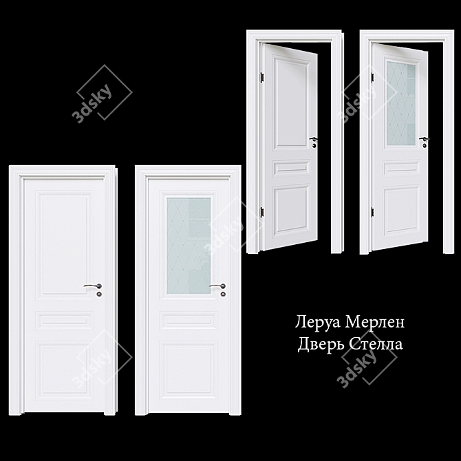 Lerua Merlen Interior Doors 3D model image 8