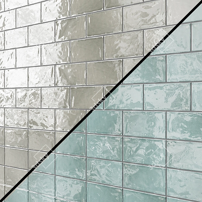 EQUIPE MASIA Ceramic Wall Tiles - 7.5x15 cm 3D model image 4