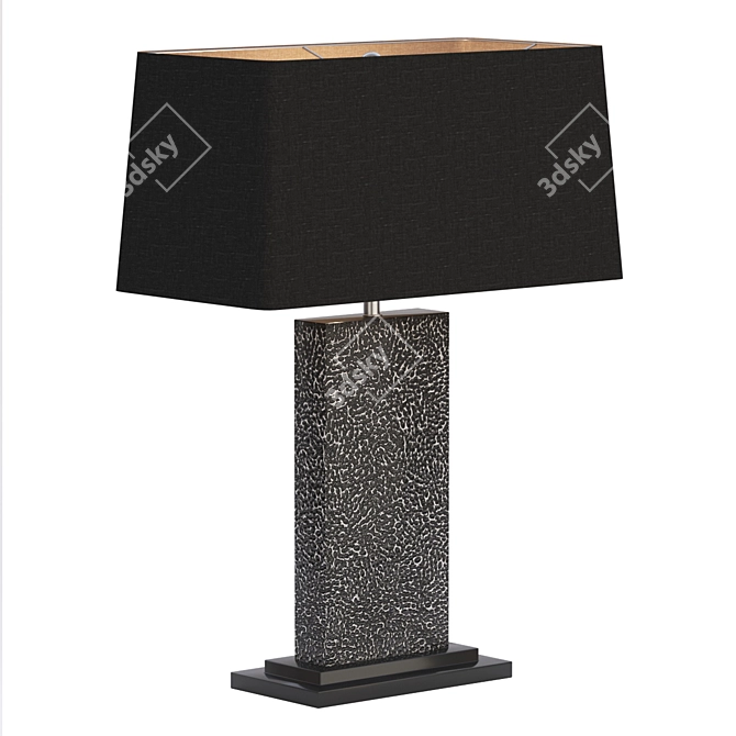 Raven Arteriors Home Table Lamp 3D model image 1