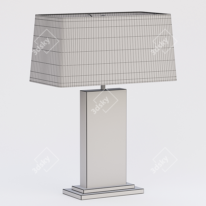 Raven Arteriors Home Table Lamp 3D model image 3