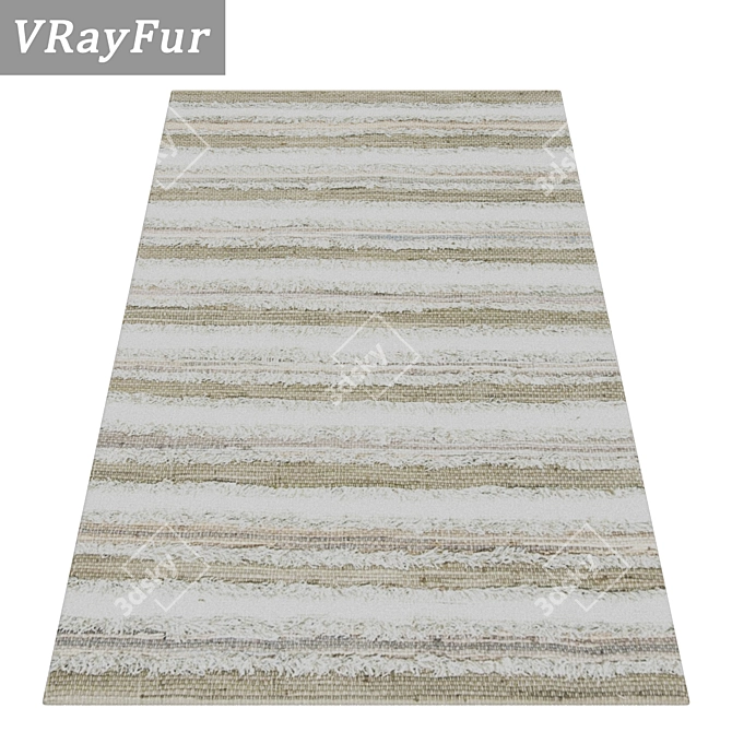 Versatile High-Quality Carpets 3D model image 2