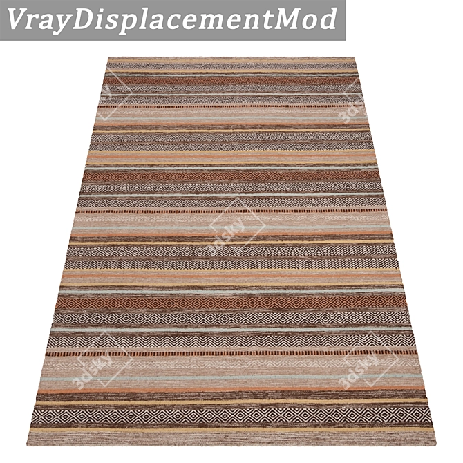 Premium Carpet Set 3D | High-Quality Textures | Multiple Variants 3D model image 3