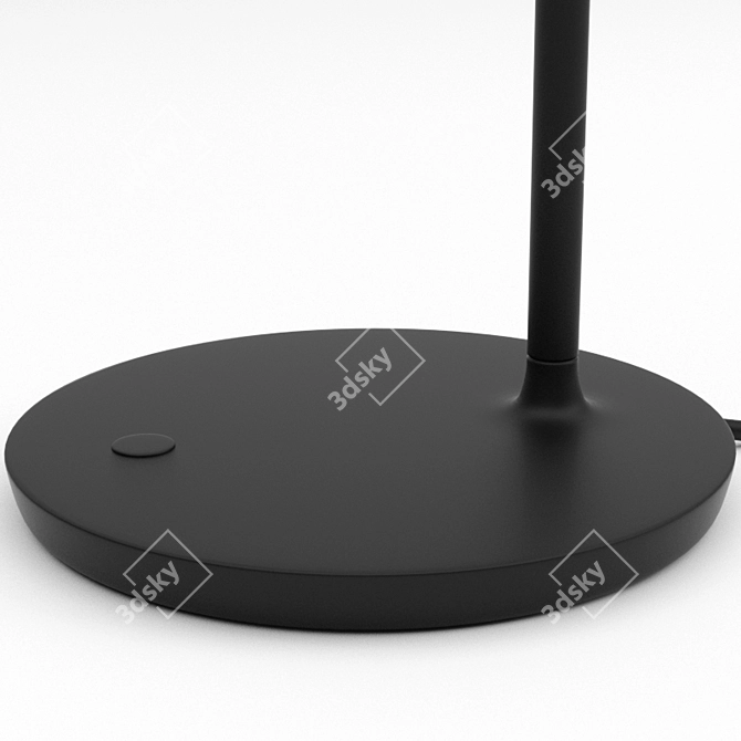 Sleek Muuto Tip Desk Lamp 3D model image 4