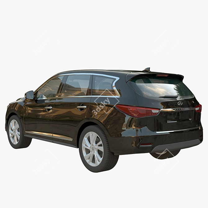 Powerful and Versatile Infiniti QX60 3D model image 2