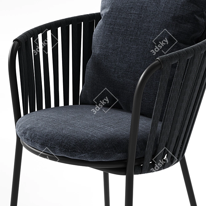 Elegant DESIREE Chair by Vermobil 3D model image 2