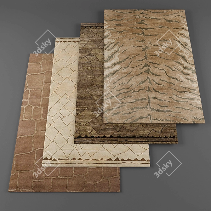 Momeni Rug Collection 3D model image 1