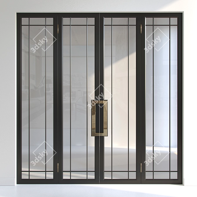 Title: Versatile Archival Door Options 3D model image 1