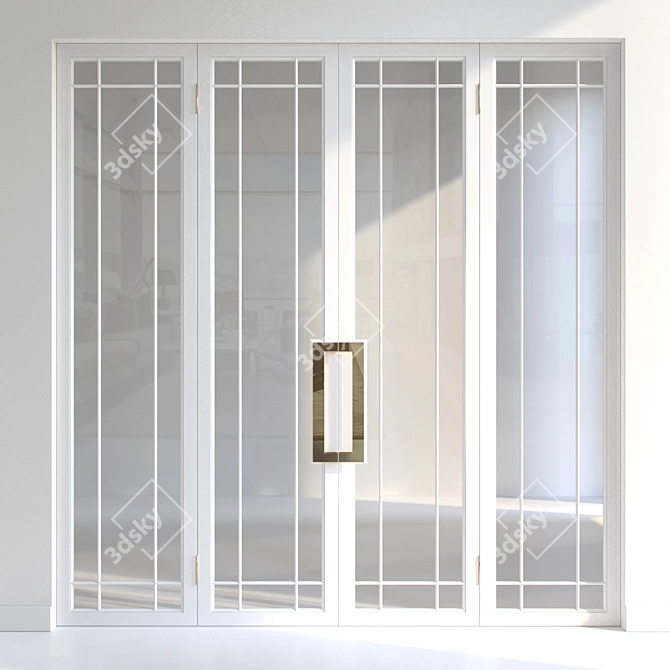 Title: Versatile Archival Door Options 3D model image 2