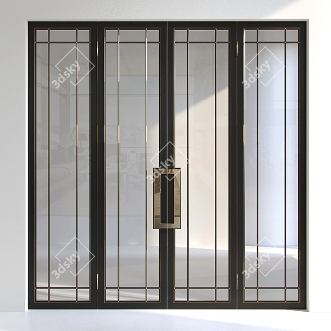 Title: Versatile Archival Door Options 3D model image 3