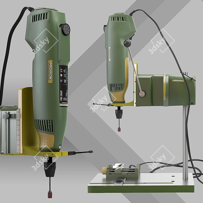 Proxxon Micromot Drill: Compact and Versatile Power Tool 3D model image 1