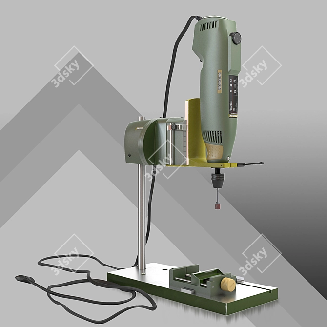 Proxxon Micromot Drill: Compact and Versatile Power Tool 3D model image 3