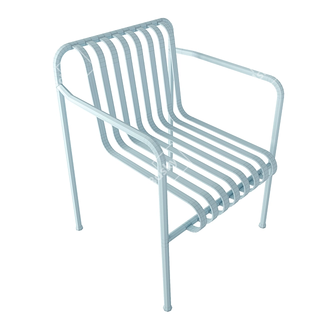 Modern Outdoor Seating: HAY Palissade 3D model image 4