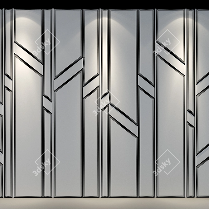 Sleek Panel 30 for Modern Spaces 3D model image 3