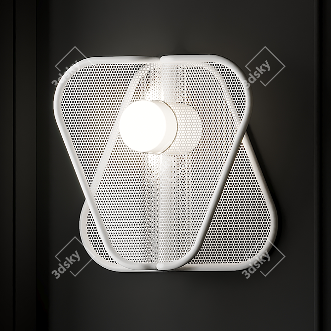 Regal Glow Wall Sconce 3D model image 3