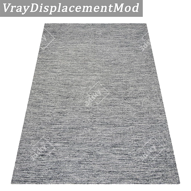 Title: Luxury Textured Carpet Set 3D model image 3