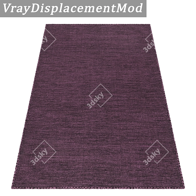 Premium Carpet Set: High-Quality Textures for Close and Wide Angles 3D model image 3